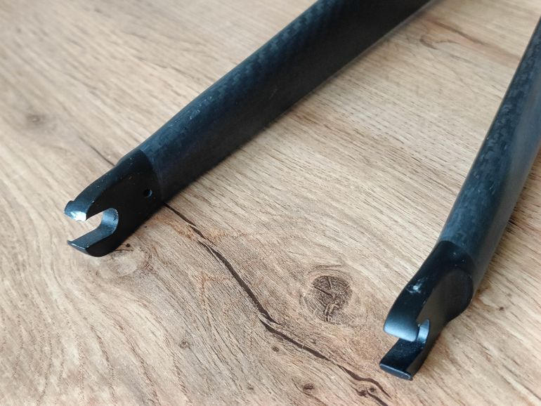 Colnago C60 Unpainted Carbon Road Bike Fork 1 1/8” to 1 ¼” 2014 bike d'occasion — image 20 sur 23