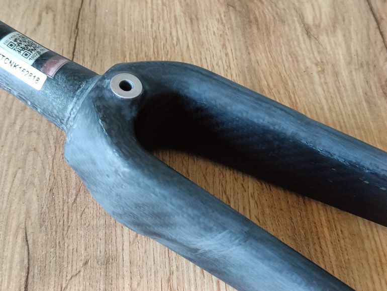 Colnago C60 Unpainted Carbon Road Bike Fork 1 1/8” to 1 ¼” 2014 bike d'occasion — image 7 sur 23