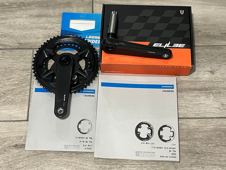Used Elilee X310 Crankset 165mm 24mm axle 2026 bike — image 2 of 6