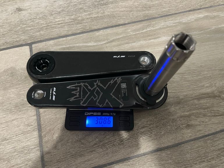 Used Elilee X310 Crankset 165mm 24mm axle 2026 bike — image 3 of 6