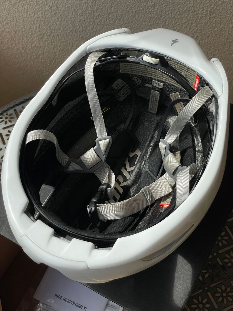 Używany Specialized S-Works Evade 3 Helmet White M 2025 bike — zdjęcie 7 z 20