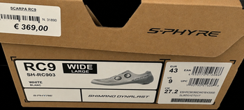Použité Shimano S-Phyre SH-RC903 Bianco 2026 bike — obrázek 8 z 8