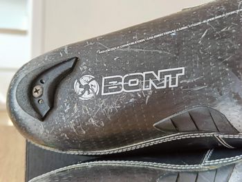 Used Bont Vaypor+ Road Track Cycling Shoes EU44.5 US10.5 UK9.5 280mm Carbon BOA 2020 bike — image 9 of 20