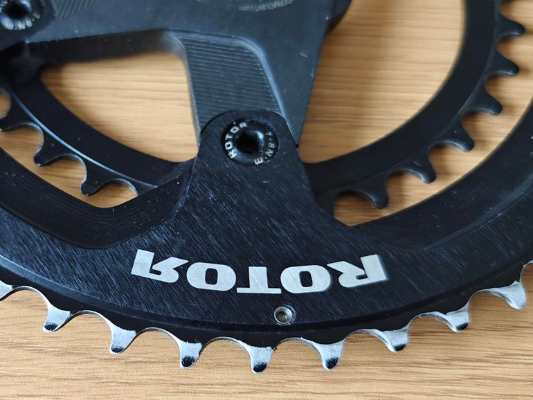 Rotor Vegast Crankset 172.5mm 50/34T Round Chainrings 30mm Axle & BB Bearings 2021 bike d'occasion — image 36 sur 51