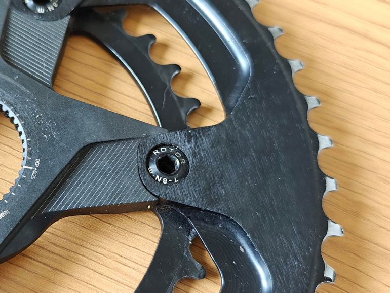 Rotor Vegast Crankset 172.5mm 50/34T Round Chainrings 30mm Axle & BB Bearings 2021 bike d'occasion — image 35 sur 51