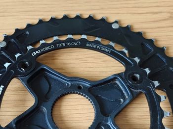 Rotor Vegast Crankset 172.5mm 50/34T Round Chainrings 30mm Axle & BB Bearings 2021 bike d'occasion — image 43 sur 51