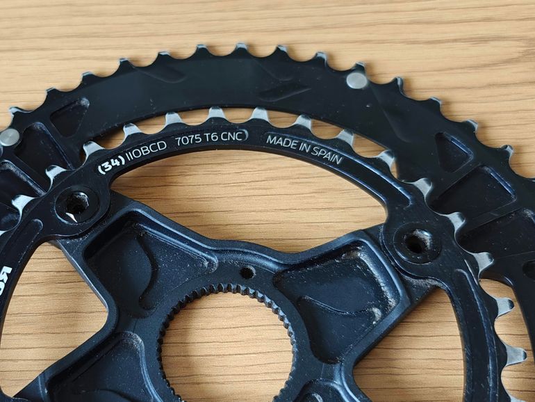 Rotor Vegast Crankset 172.5mm 50/34T Round Chainrings 30mm Axle & BB Bearings 2021 bike d'occasion — image 43 sur 51