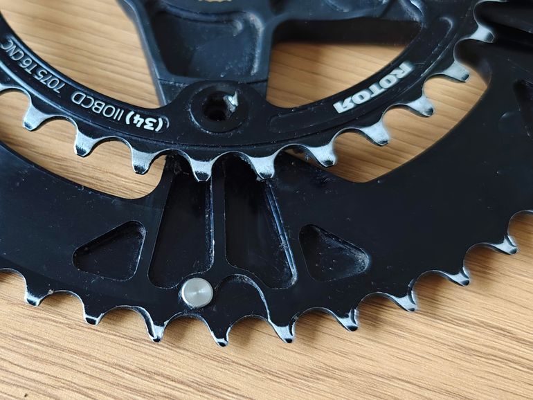 Rotor Vegast Crankset 172.5mm 50/34T Round Chainrings 30mm Axle & BB Bearings 2021 bike d'occasion — image 47 sur 51