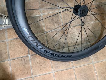 Used Bontrager Aeolus Comp 5 Front Wheel Carbon 2023 bike — image 3 of 4
