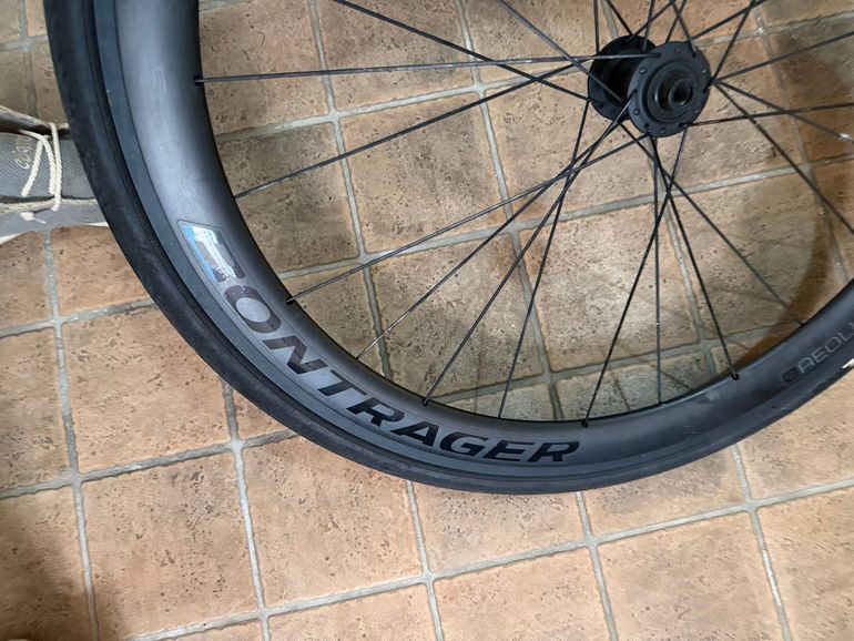 Used Bontrager Aeolus Comp 5 Front Wheel Carbon 2023 bike — image 3 of 4
