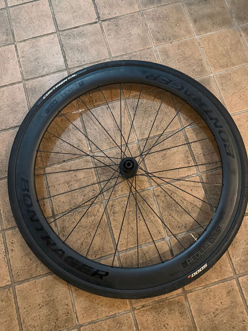Used Bontrager Aeolus Comp 5 Front Wheel Carbon 2023 Wheels