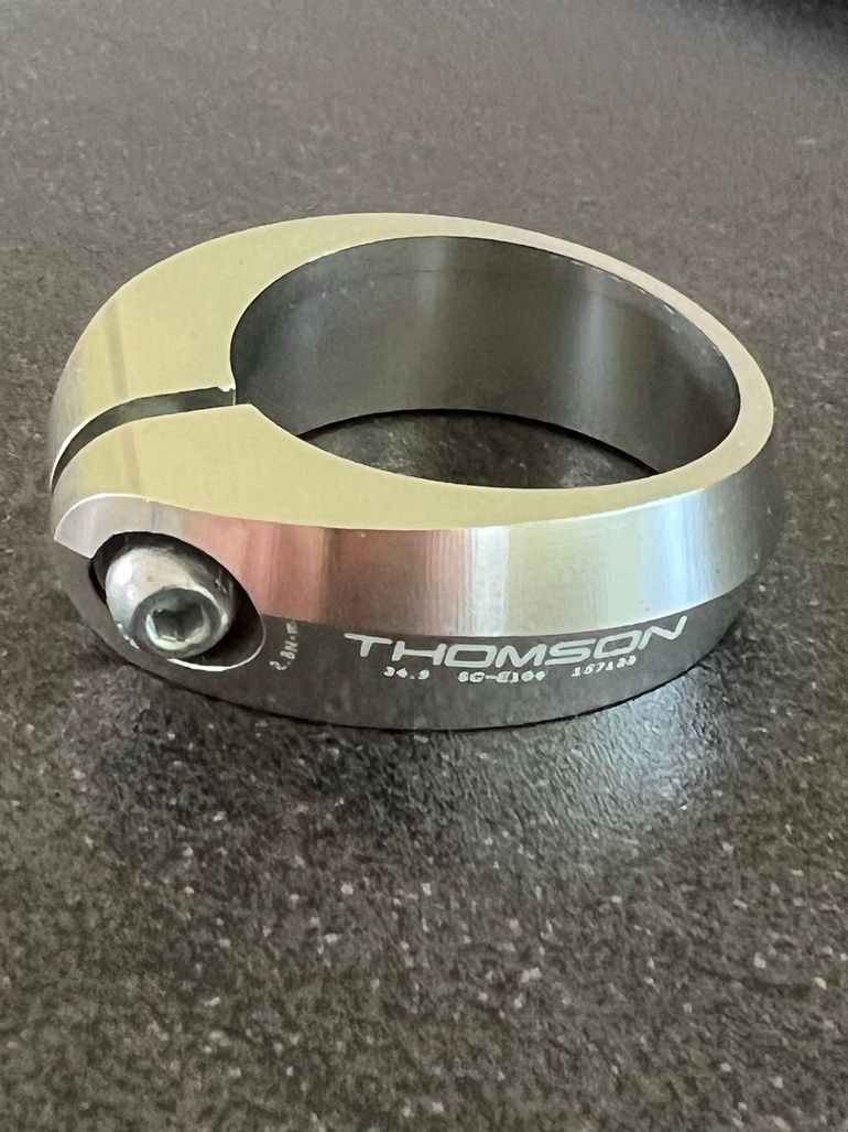 Thomson Sattelklemme, SC-E104, Silber bike d'occasion — image 2 sur 6