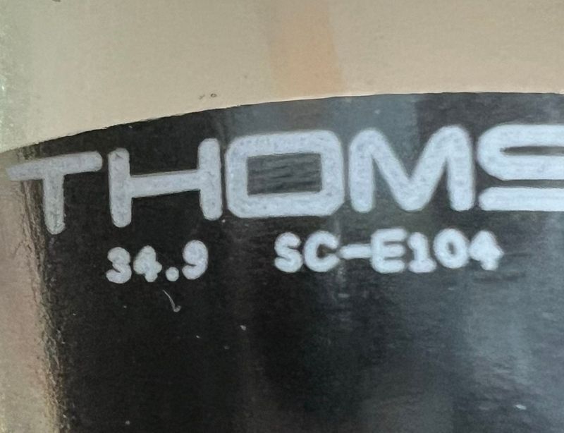 Used Thomson Sattelklemme, SC-E104, Silber Saddles & Seatposts