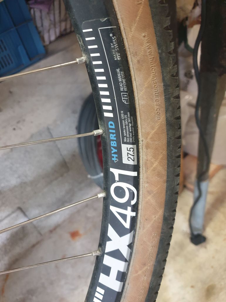 Brugt Dt Swiss Rear Wheel 27.5 / 650b Shimano bike — billede 3 af 6