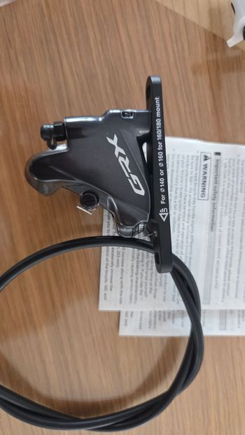 Tweedehands Shimano GRX 810 Levers & Hydraulic Brakes Pair bike — afbeelding 2 van 12