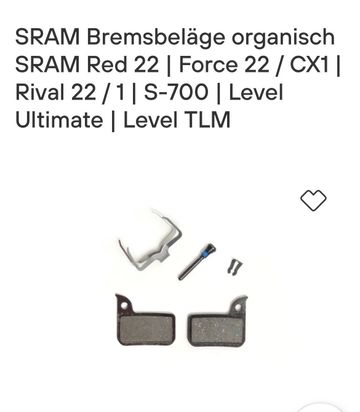 Sram Disc brake Pads 2018 Brakes de segunda mano