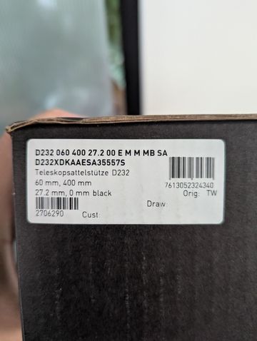 Used Dt Swiss D 232 Dropper Post bike — image 5 of 5