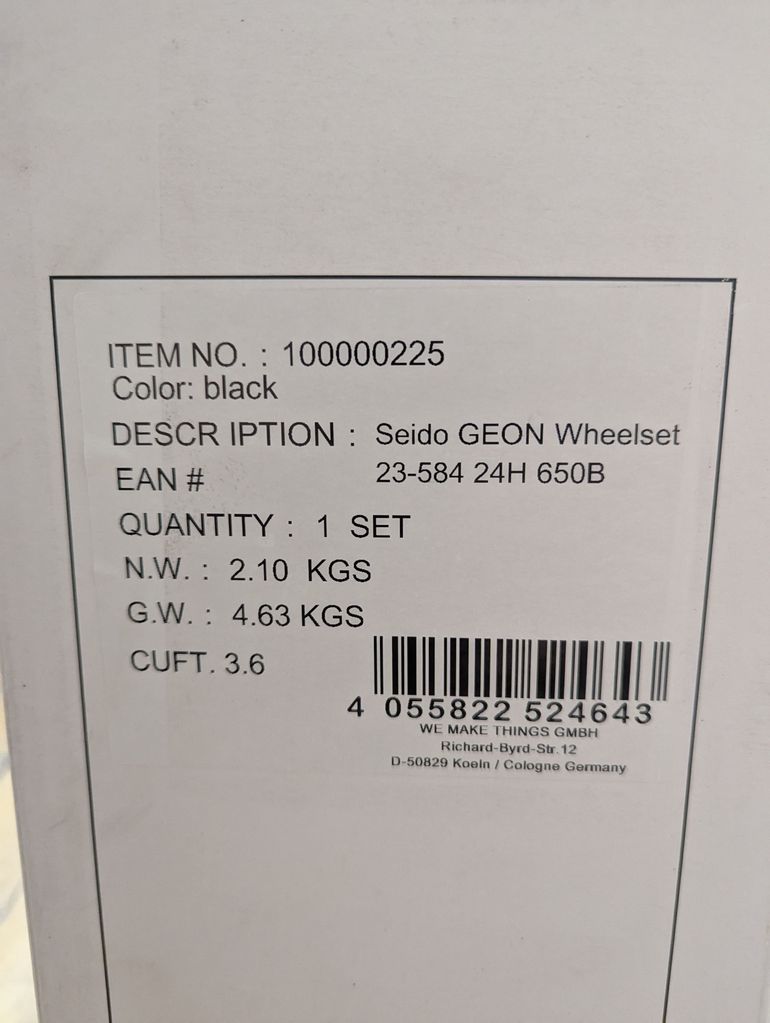 Used Seido Geon 650b 27.5 Wheels bike — image 8 of 9