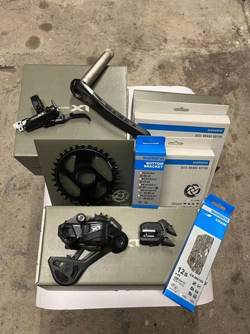 Shimano XT Di2 Groupset 2025 Groupset usato