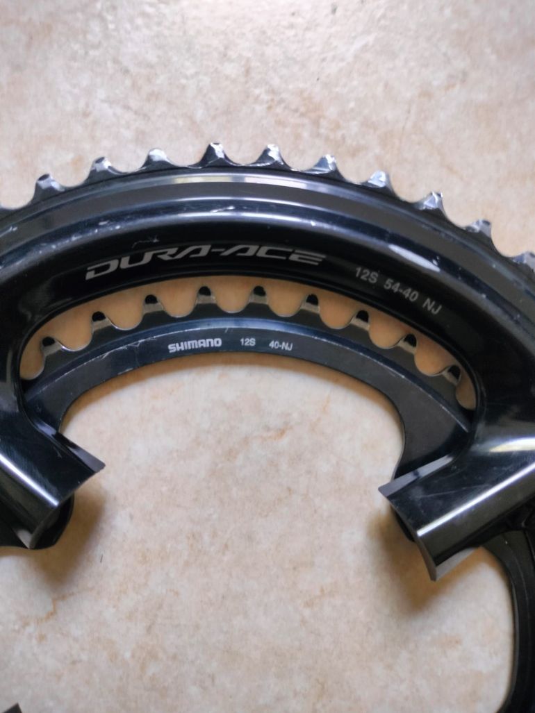 Tweedehands Shimano Dura-Ace FC-R9200 12v 54/40T NJ 2025 bike — afbeelding 3 van 7