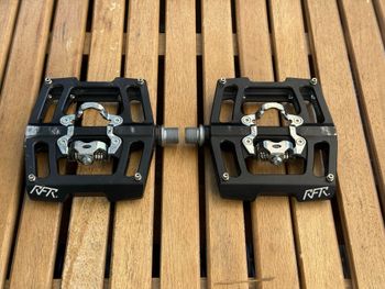 Used Cube RFR Flat & Klick Pedale schwarz 2024 bike