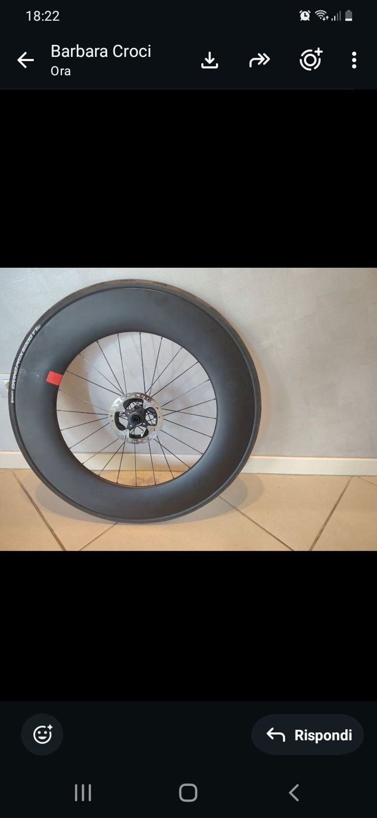 Aerocoach Aeox Titan Carbon Clincher Wheelset 2024 bike d'occasion — image 4 sur 4