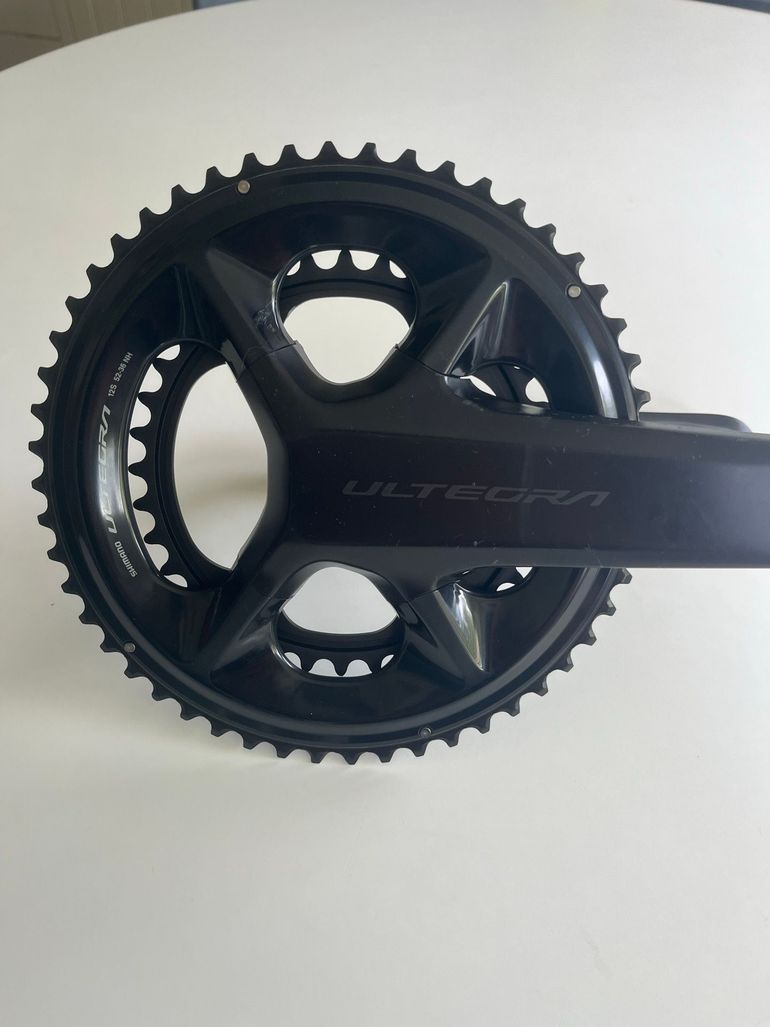 Used Shimano Ultegra Crank 4iiii Powermeter 2024 bike — image 3 of 4