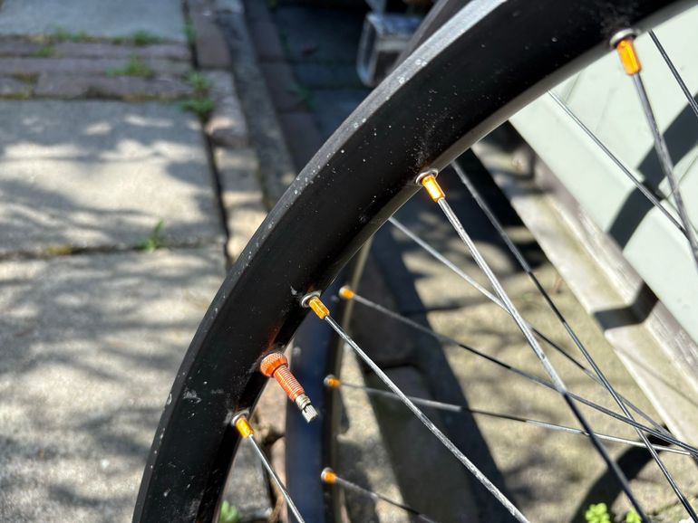 Tweedehands Novatec 27, 5”+ Wielset Orange bike — afbeelding 4 van 6