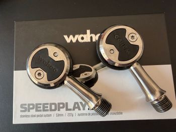 Used Wahoo Zero Pedal System bike