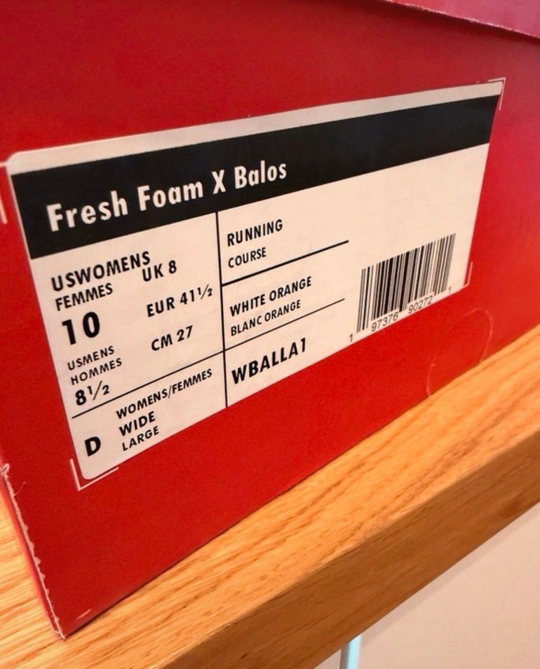 Použité New Balance Fresh Foam X Balos Laufschuhe 2025 bike — obrázek 4 z 4