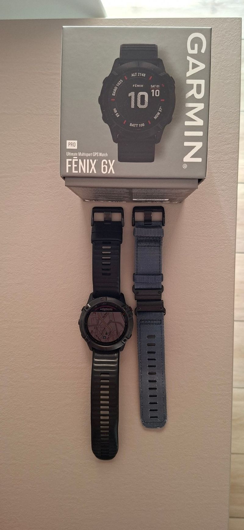 Gebrauchtes Garmin Fenix 6X Pro GPS Watch 2023 Electronics