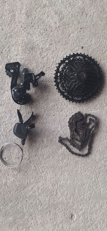 Tweedehands Rockrider Groupe complet 9 vitesses 2018 bike