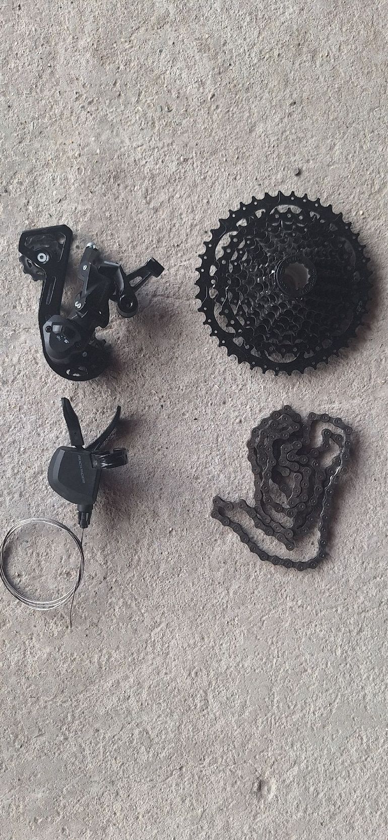 Tweedehands Rockrider Groupe complet 9 vitesses 2018 bike — afbeelding 1 van 2