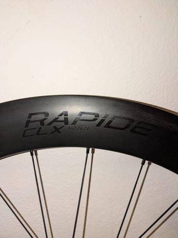 Tweedehands Roval Rapide CLX II Carbon Clincher Wheelset bike — afbeelding 7 van 7