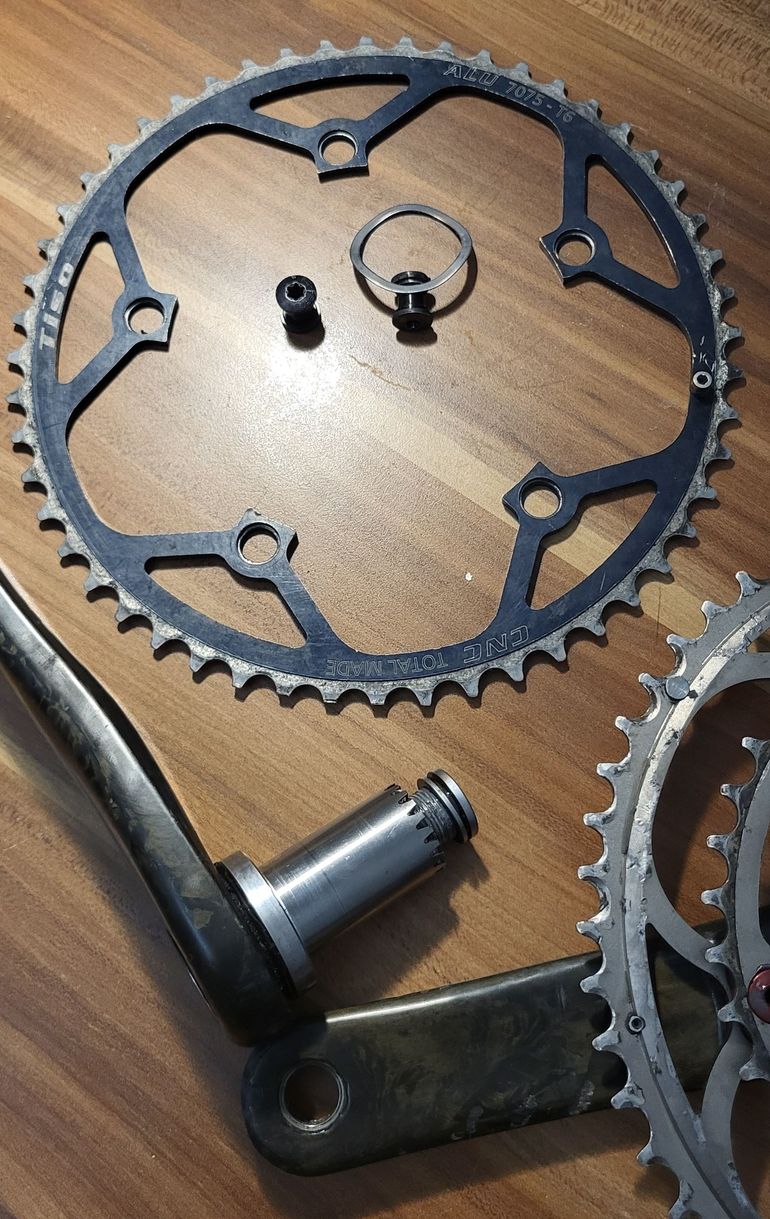 Gebrauchtes Campagnolo Chorus Crankset 10 speed bike — Bild 10 von 11