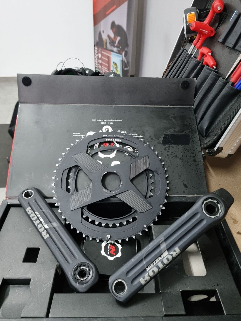Used Rotor Inpower Crankset 2019 Drivetrain & Pedals