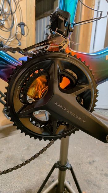 Použité Shimano Ultegra R8100 Crankset 165mm 52/36 bike