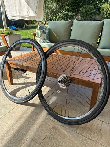 Used Campagnolo Bora One 35 Tubolare Wheels
