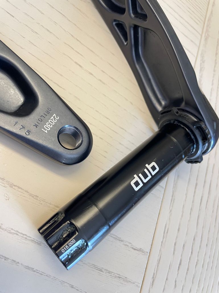 Used Sram Dub GX Crankset 1with Bottom Bracket 175mm bike — image 1 of 5