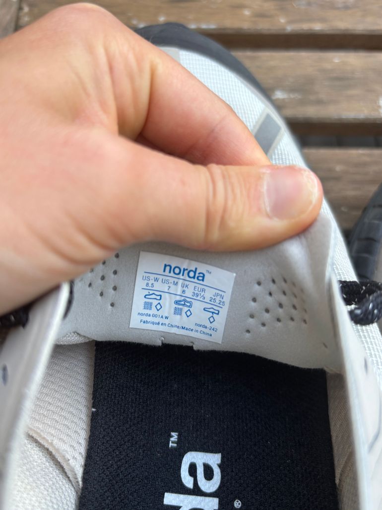 Použité Norda 001 women’s Trail Running Shoe 2026 bike — obrázek 4 z 5
