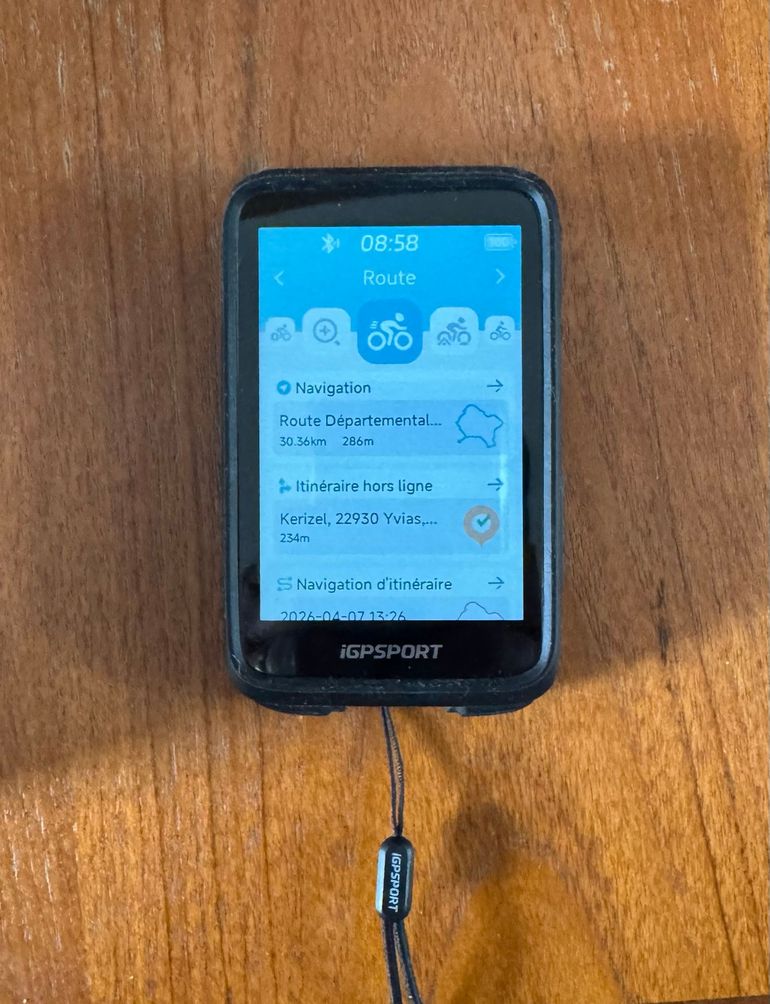 Used iGPSPORT BiNavi GPS Bike Computer 2026 bike — image 1 of 3