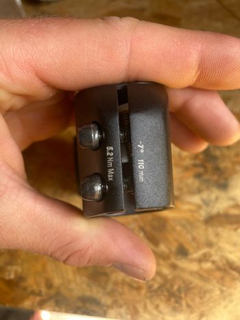Gebrauchtes Bontrager RCS Pro 110 Stem 2025 bike — Bild 4 von 6