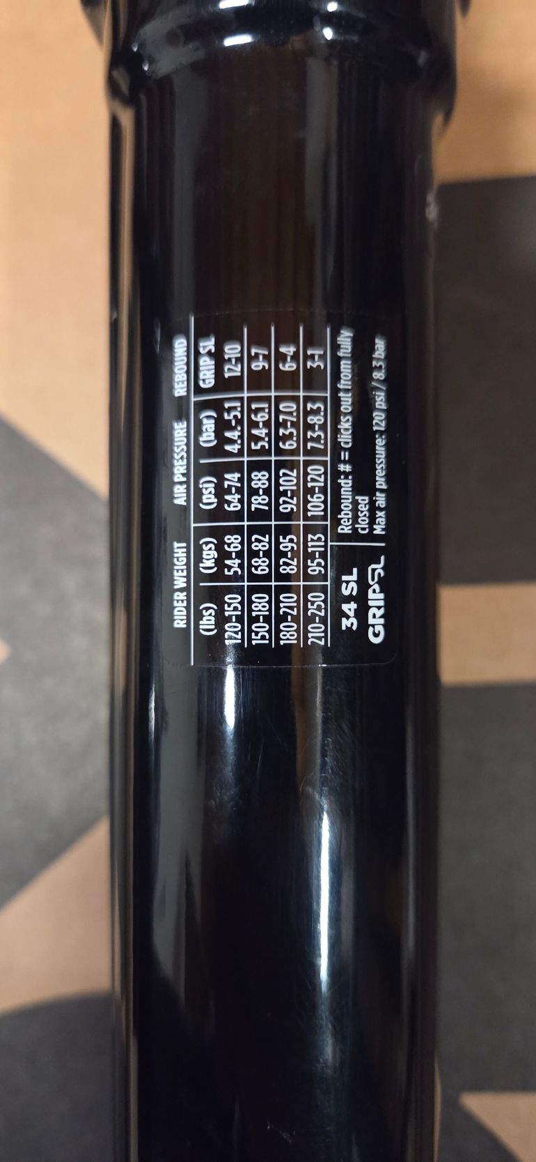Fox 34 SL 120mm BOOST 2026 bike d'occasion — image 4 sur 6