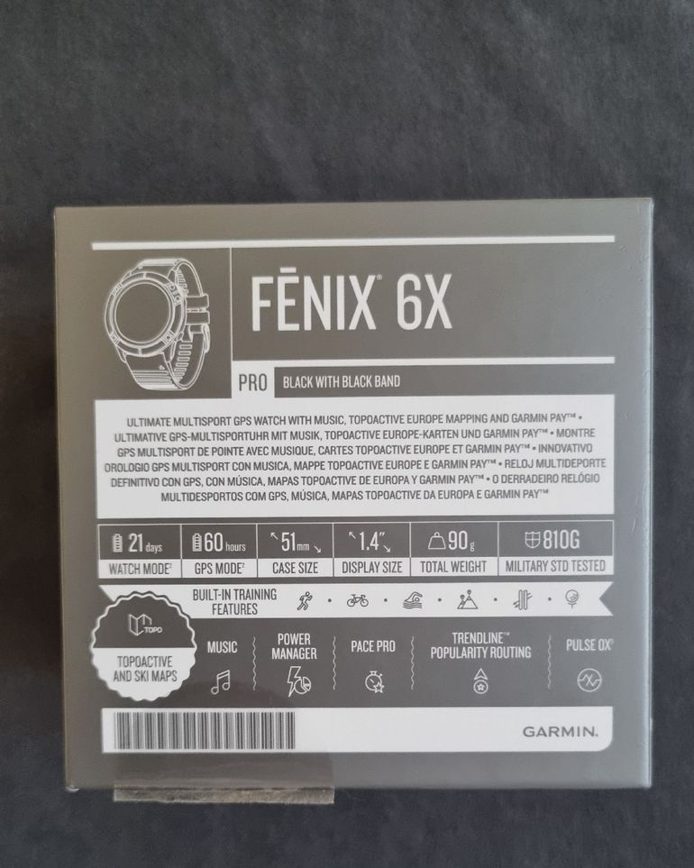 Garmin Fenix 6X Pro bike de segunda mano — imagen 3 de 5