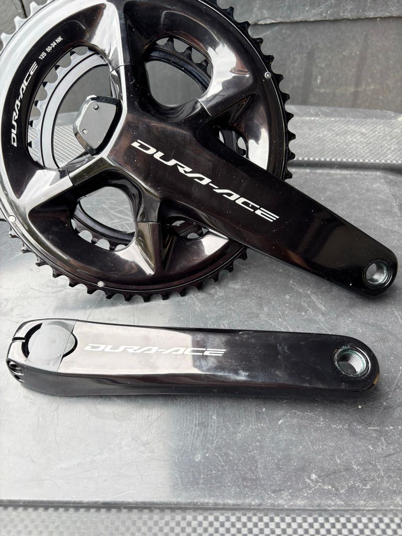 Used Shimano Dura-Ace FC-R9200P Power Meter Drivetrain & Pedals
