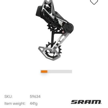 Sram XX Eagle Transmission Derailleur 2025 bike de segunda mano — imagen 6 de 6