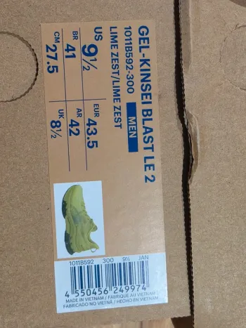 Brugt Asics Kinsei Blast bike — billede 8 af 8