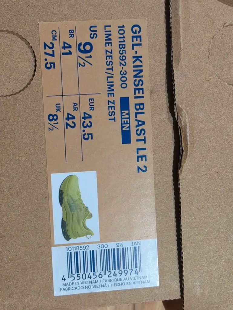 Brugt Asics Kinsei Blast bike — billede 8 af 8