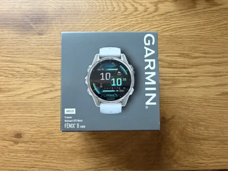 Used Garmin Fenix 8 43mm AMOLED bike — image 1 of 5