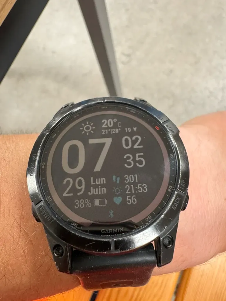 Garmin Fenix 7 Sapphire Solar bike de segunda mano — imagen 3 de 3
